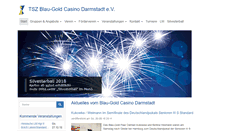 Desktop Screenshot of blau-gold-darmstadt.de